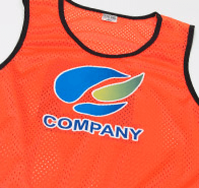 メッシュビブス | 濃色地用フルカラー転写